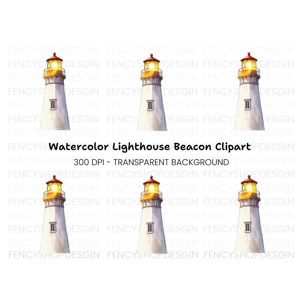 Lighthouse Clipart Bundle
