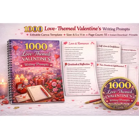 Love-Themed Valentine Writing Prompts