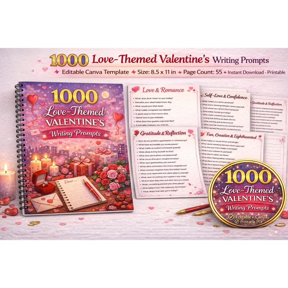 Love-Themed Valentine Writing Prompts