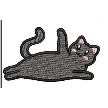 Cat Embroidery Design