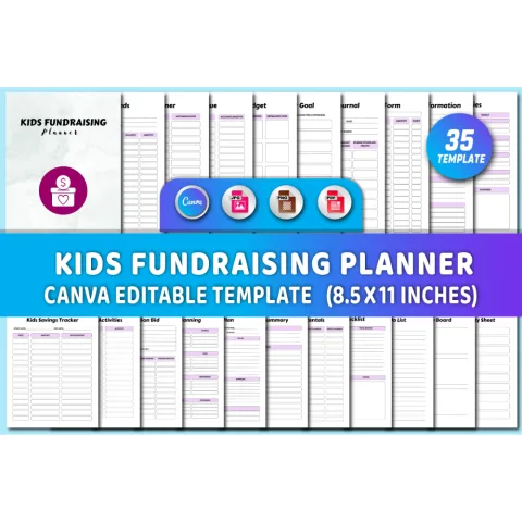 Kids Fundraising Planner