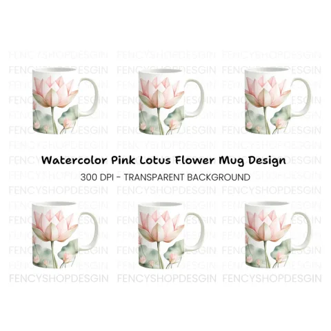 Lotus Clipart Bundle