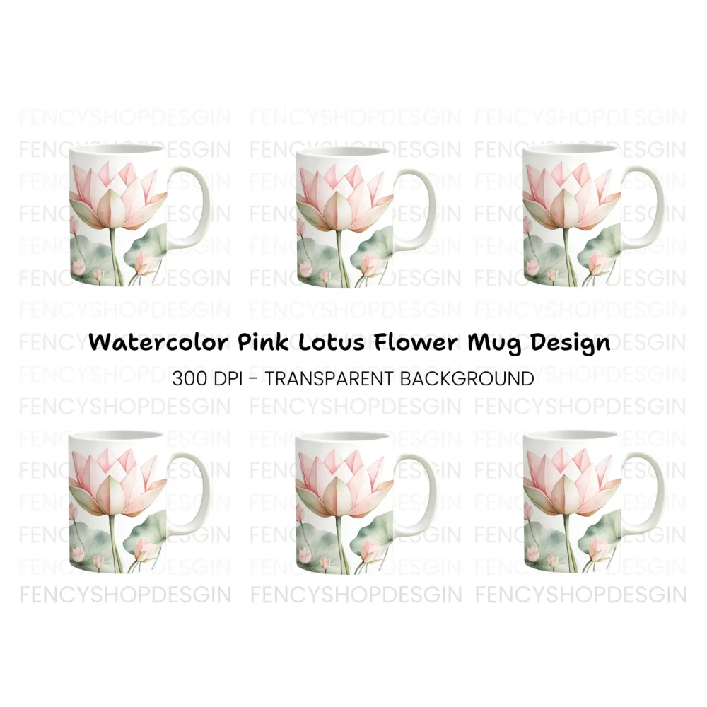 Lotus Clipart Bundle