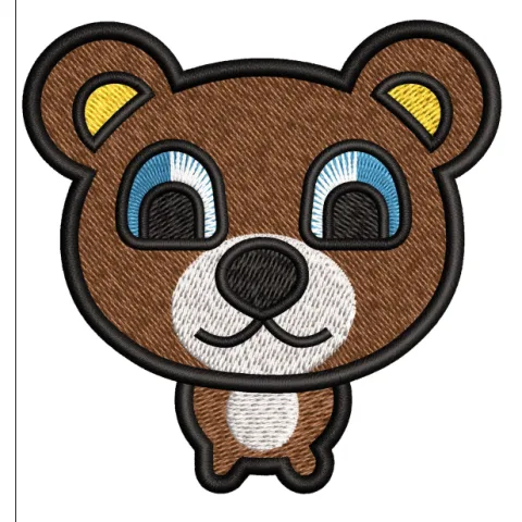 Bear Baby Embroidery Design