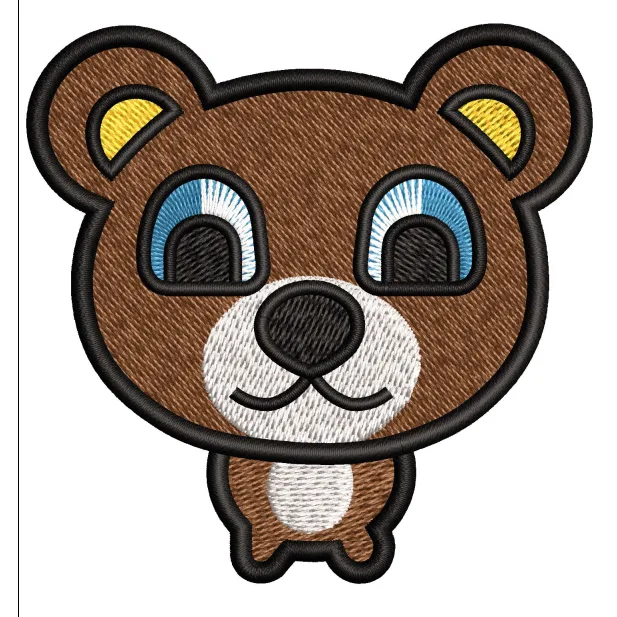 Bear Baby Embroidery Design
