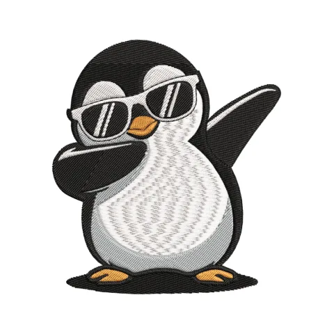 Penguin Embroidery Design