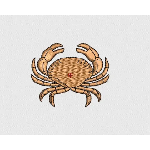 Crab Embroidery Design