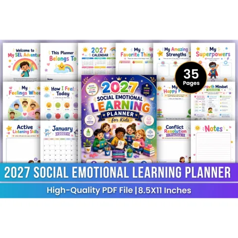 Social Emotional Learning Planner