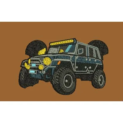 Offroad Crawl Tread Embroidery Design