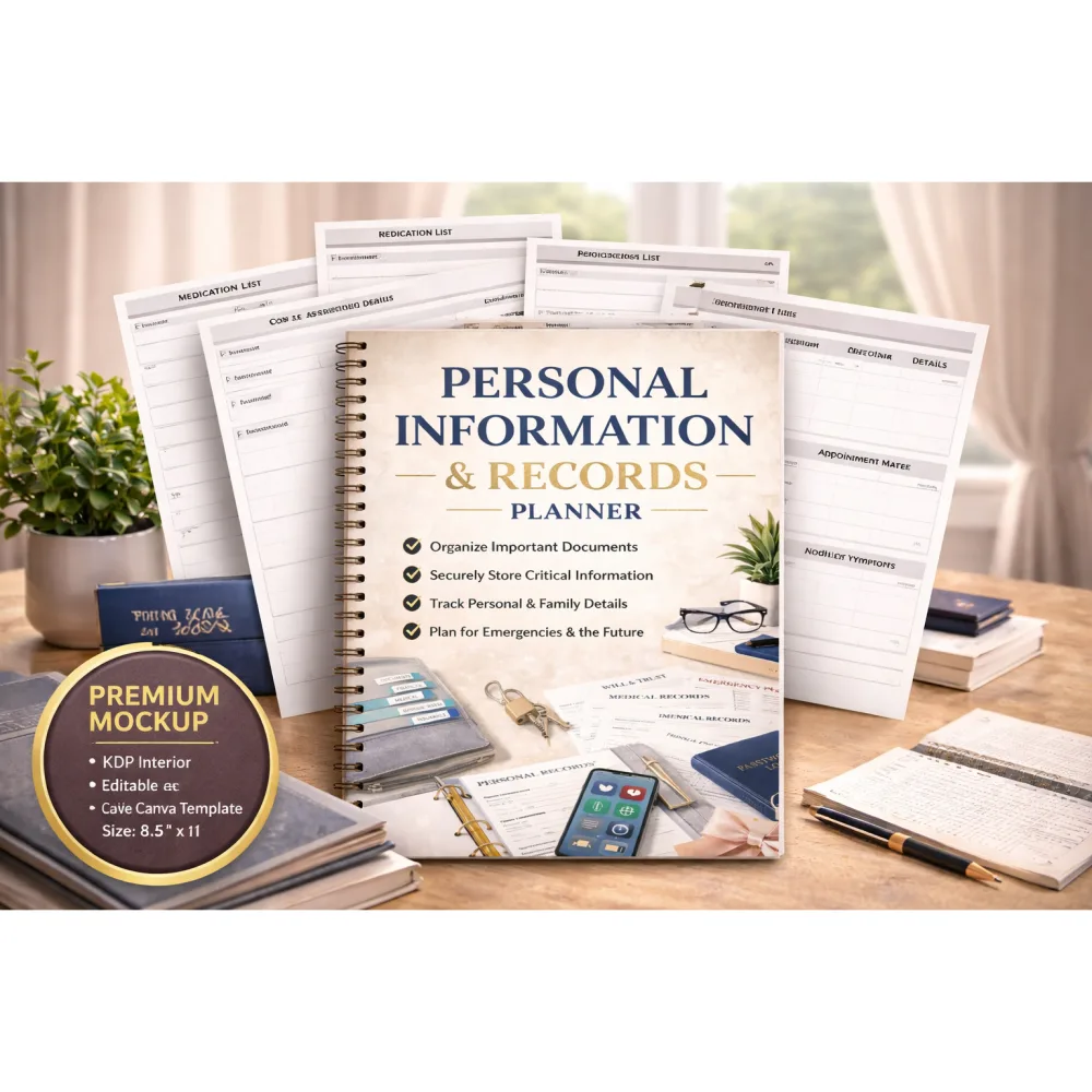 Personal Information Records Planner