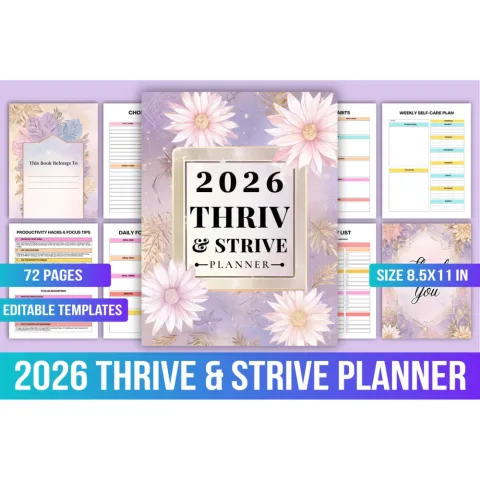 Thrive Strive Planner
