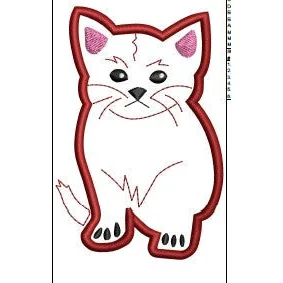 Cat Embroidery Design