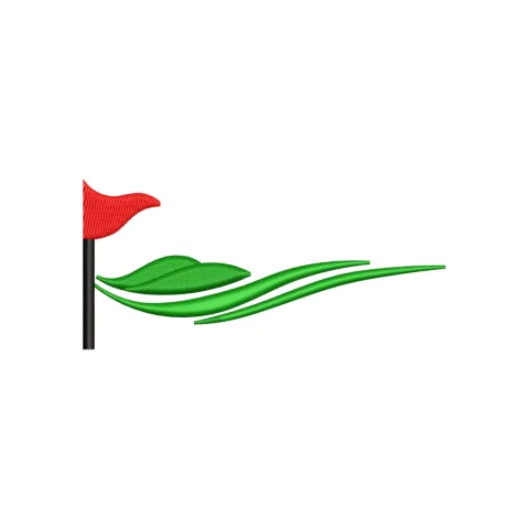 Wind Speed Embroidery Design