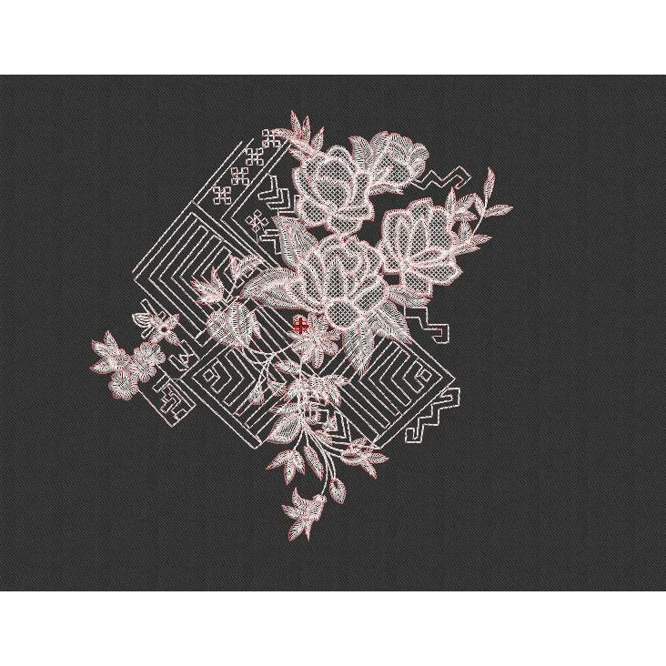 Flower Embroidery Design