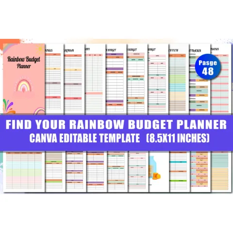 Rainbow Budget Planner