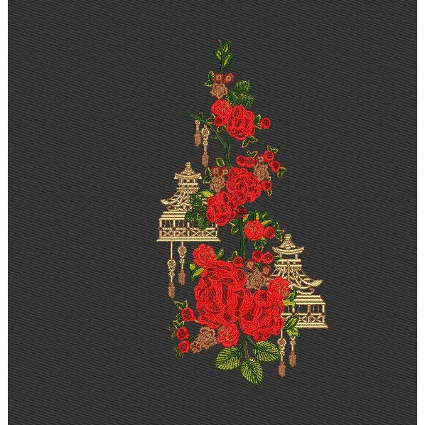 Flower Embroidery Design