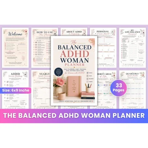 The Balanced Adhd Woman Planner