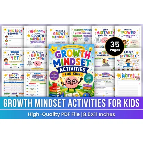 Growth Mindset Activities For Kids