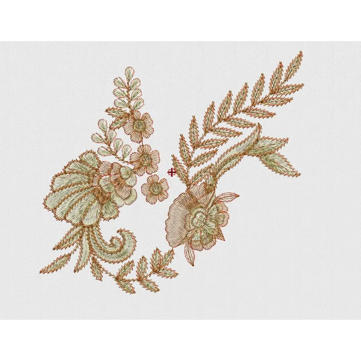 Flower Embroidery Design