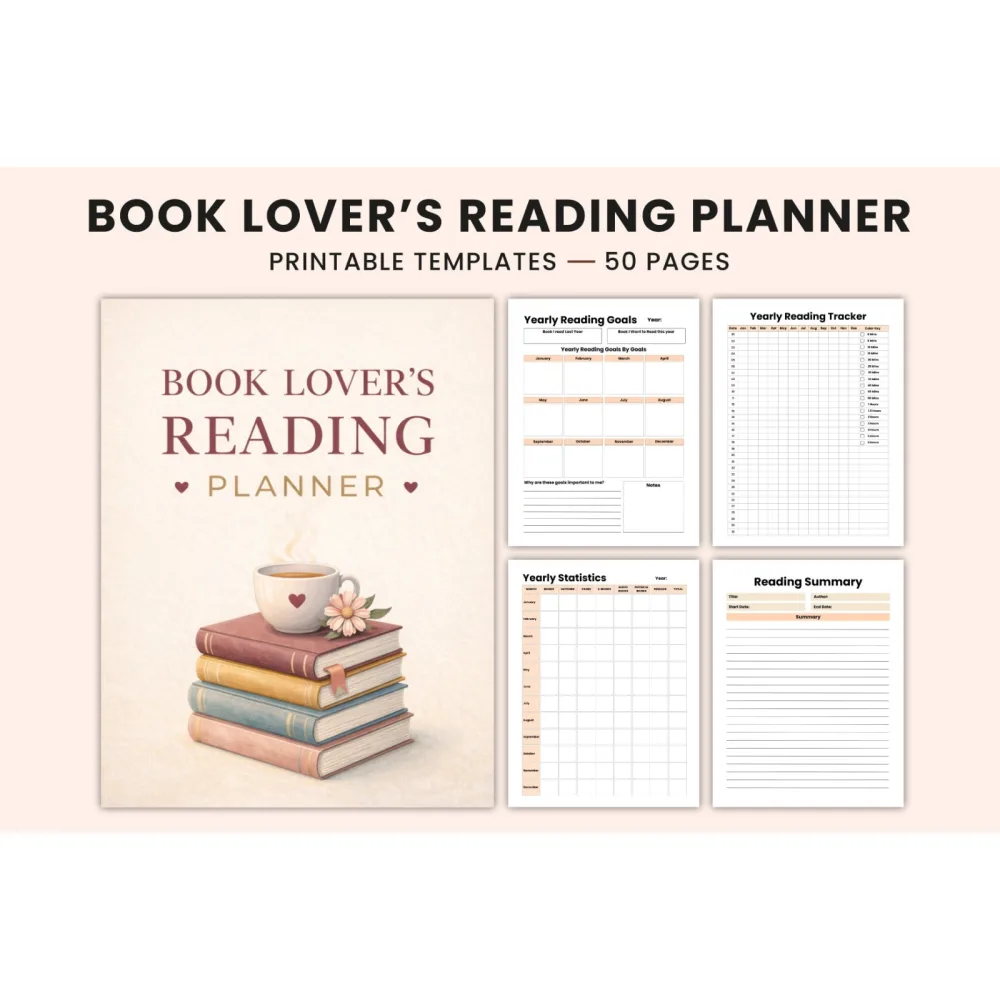 Lover Reading Planner