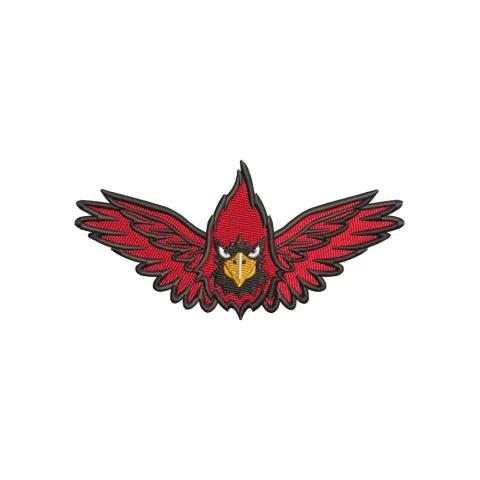 Fly Angry Bird Embroidery Design