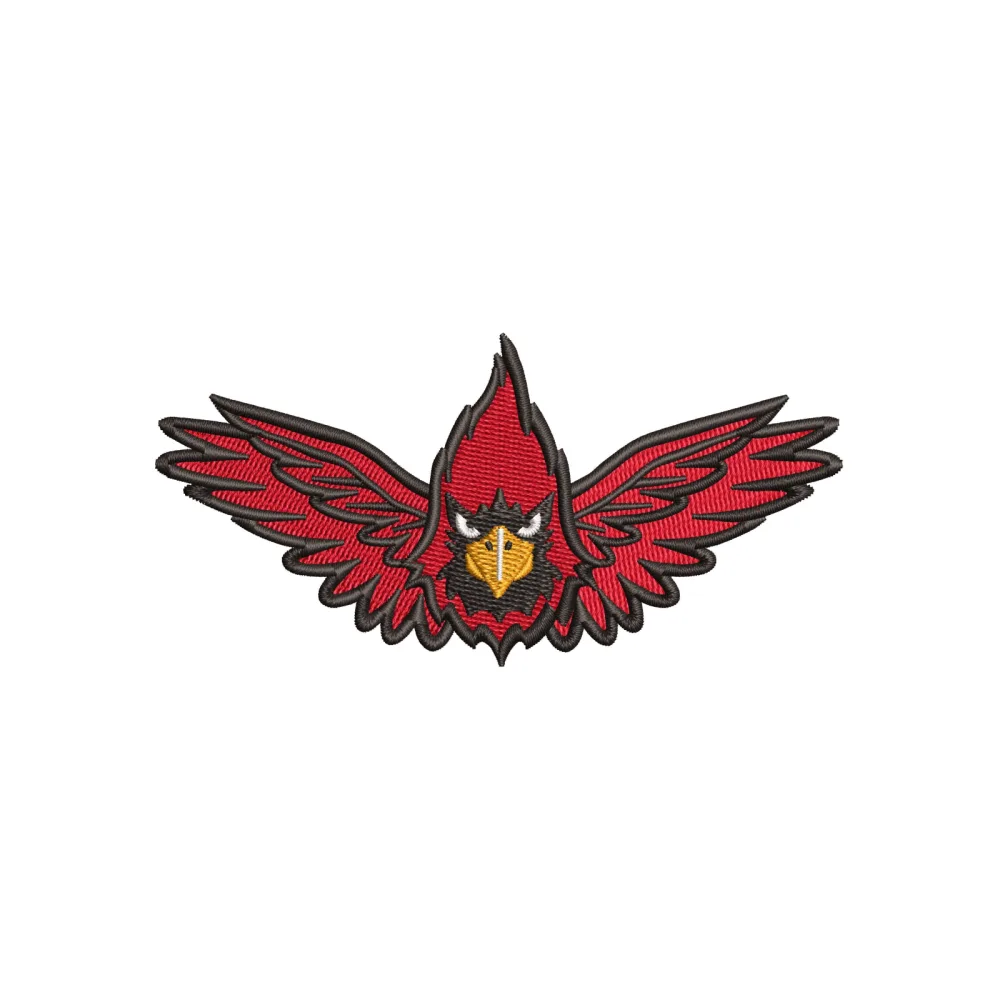 Fly Angry Bird Embroidery Design