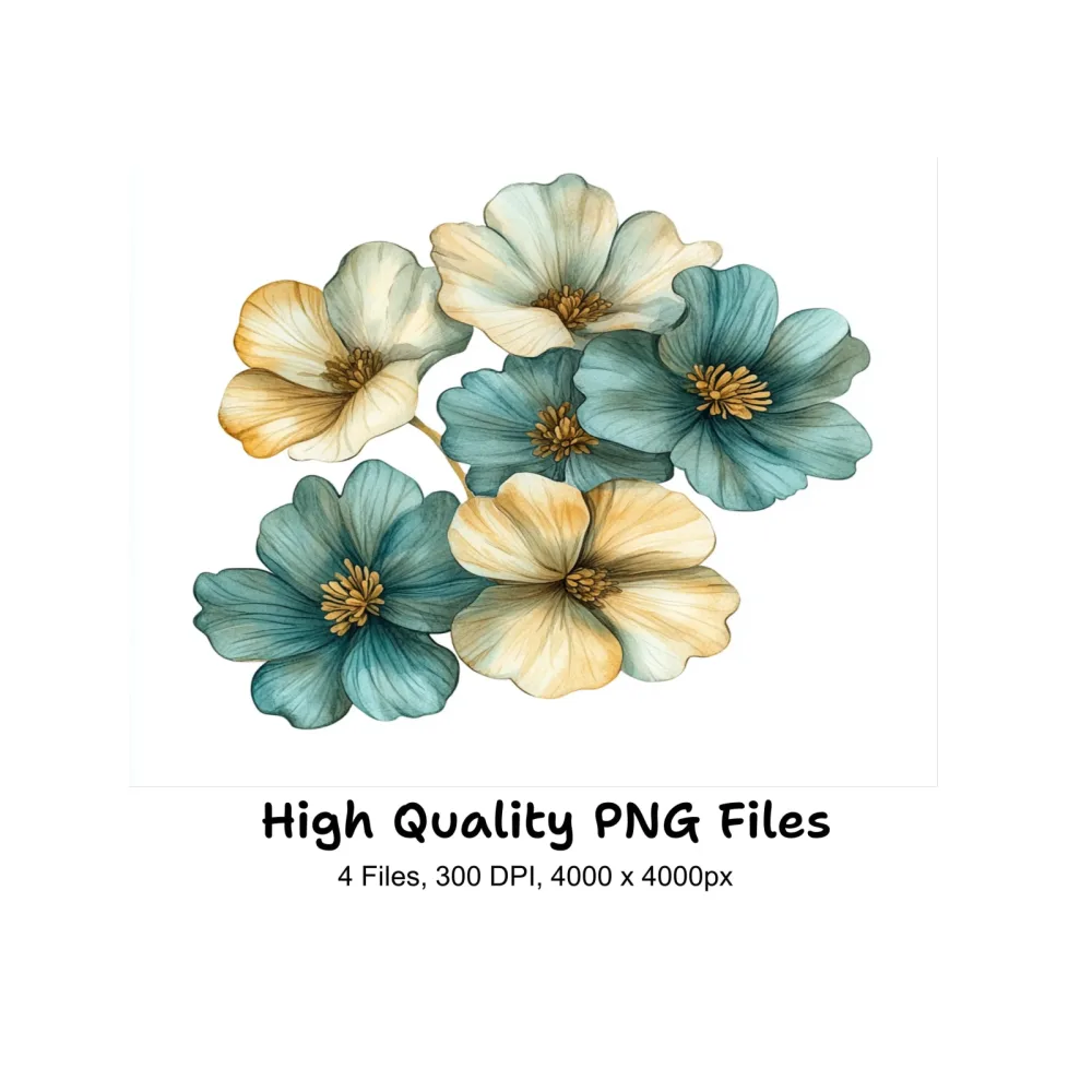 Floral Clipart Bundle