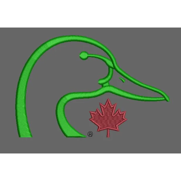 Northern Water Silhouette Embroidery Design