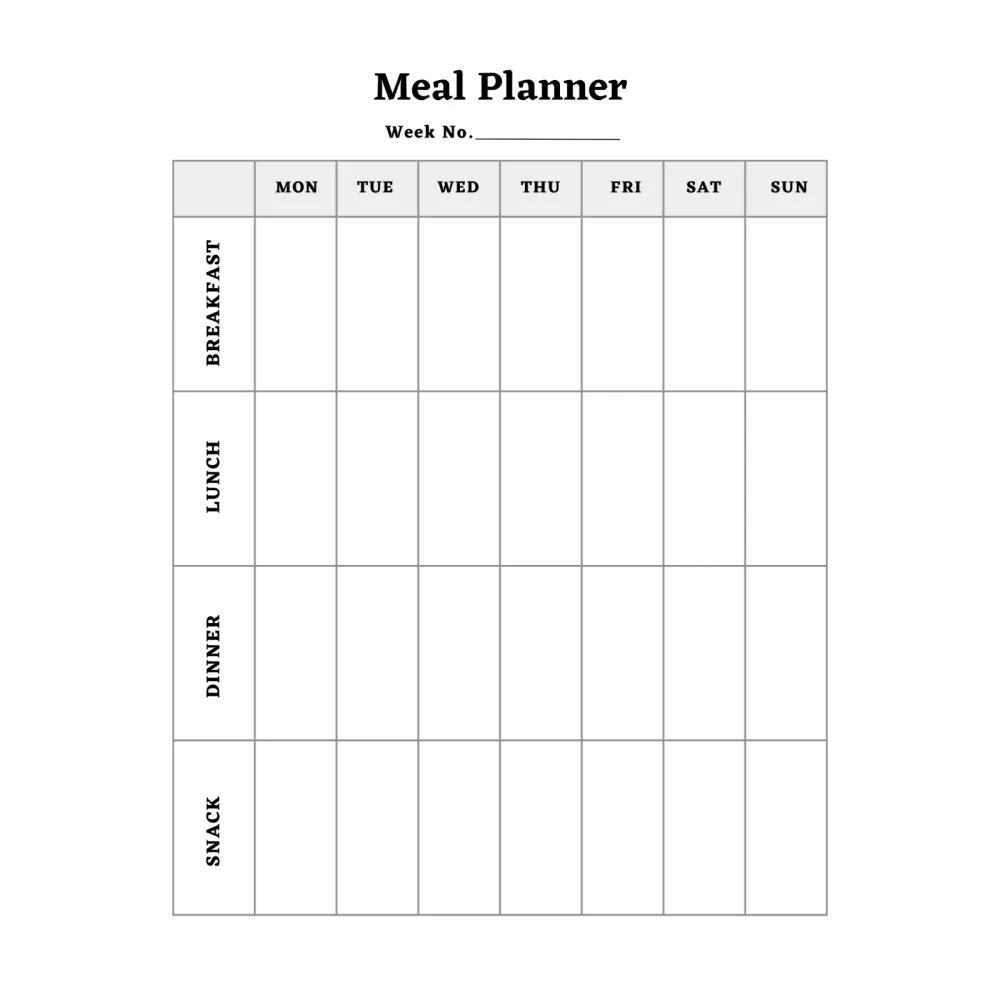 Meal & Pantry Planner Bundle