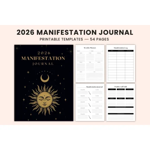 Manifestation Journal for Personal Growth