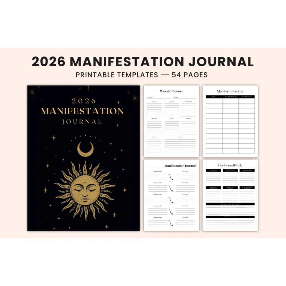 Manifestation Journal for Personal Growth