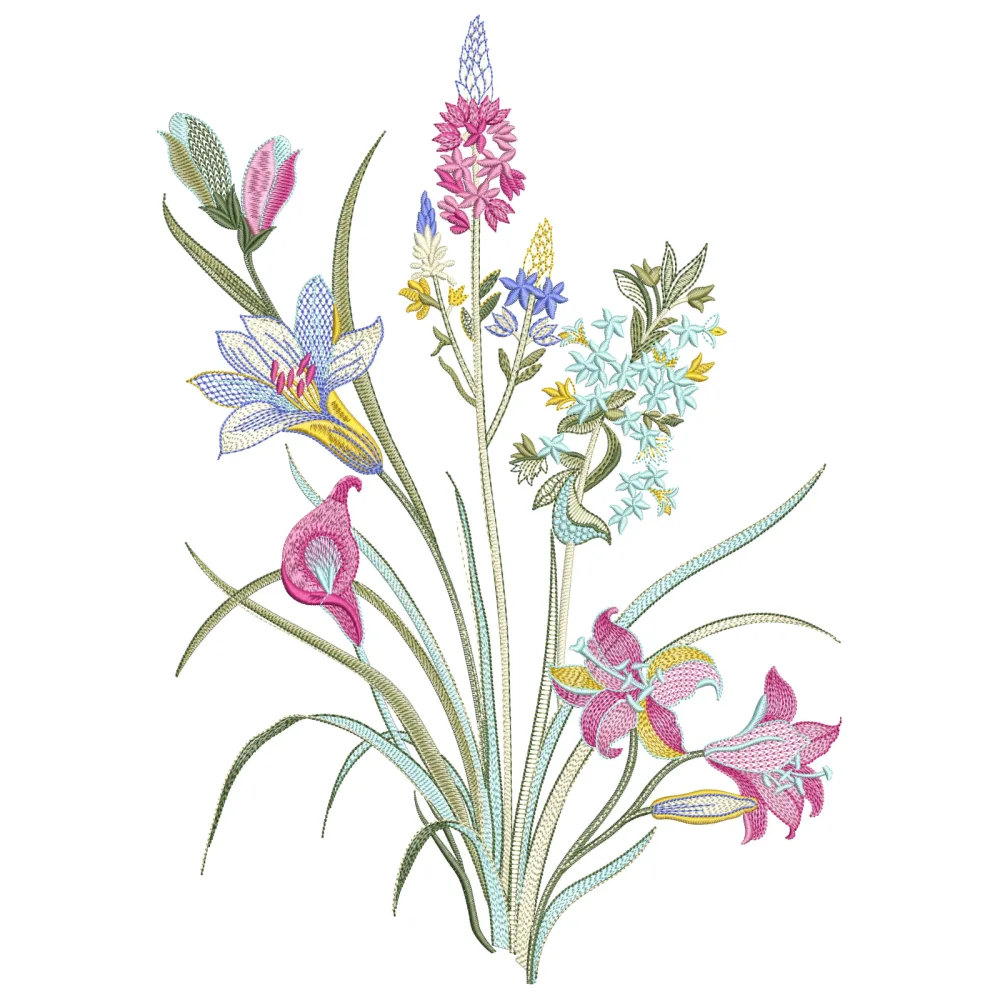 Motive Art Embroidery Design