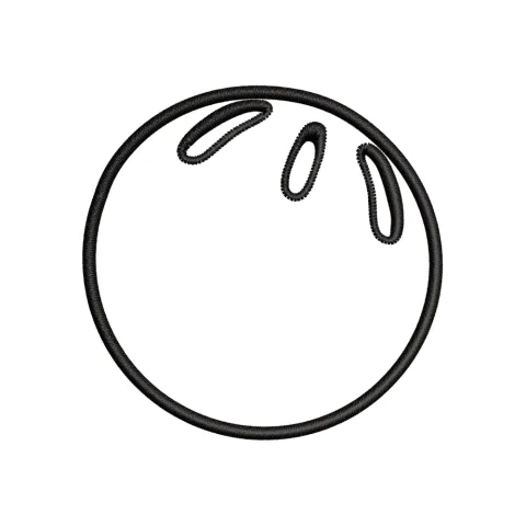 Big Play Ball Embroidery Design