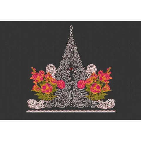 Flower Embroidery Design