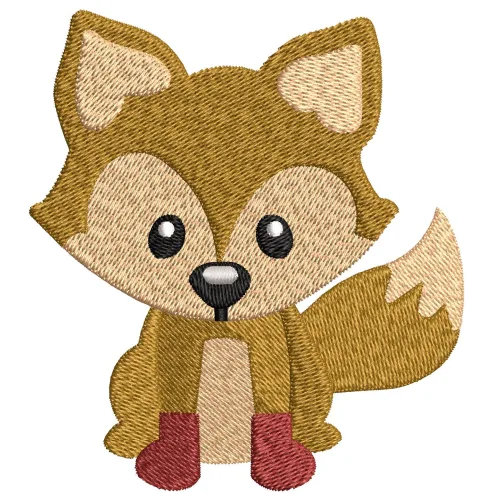 Squirrel Embroidery Design