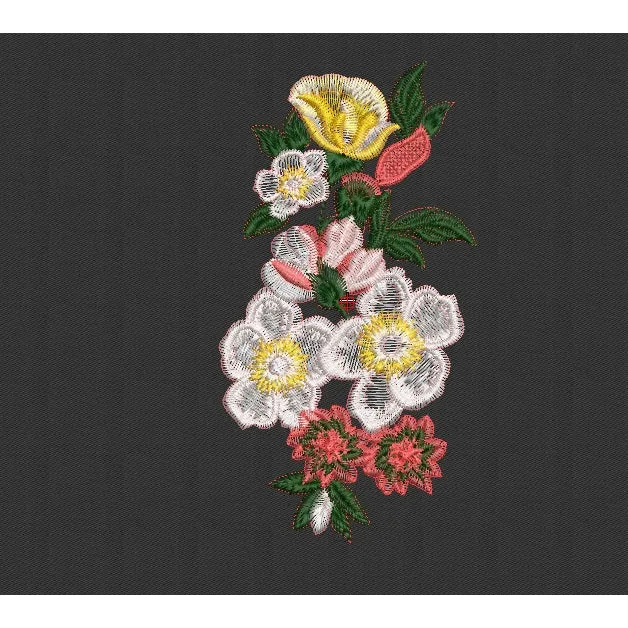 Flower Embroidery Design