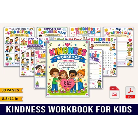 Kindness For Kids Workbook