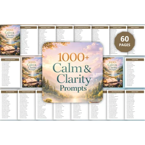 Calm Clarity Prompts for Mindfulness