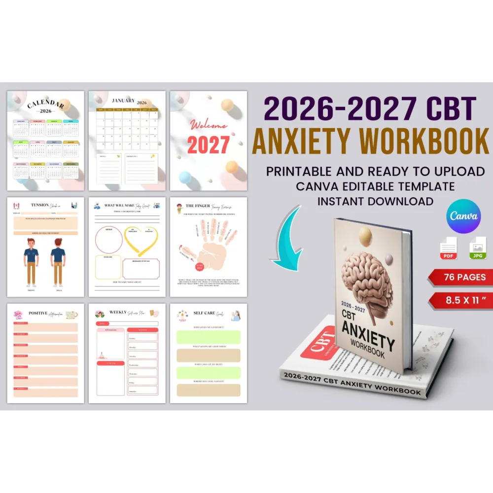 CBT Anxiety Book