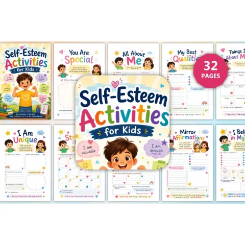 Self Esteem Activities For Kids