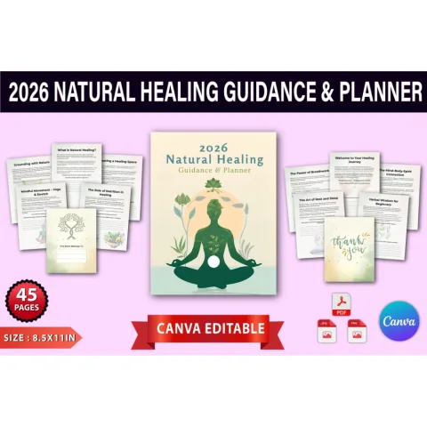 Natural Healing Guidance Planner