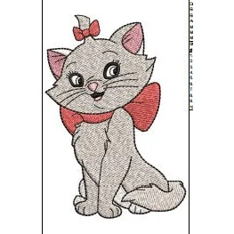 Cat Embroidery Design