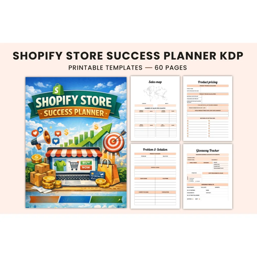 Shopify Store Success Planner