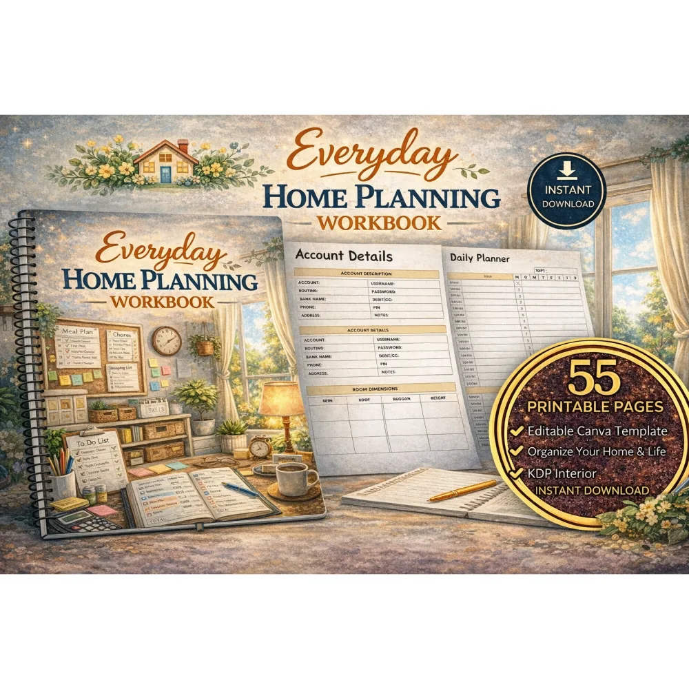 Everyday Home Planning Workbook