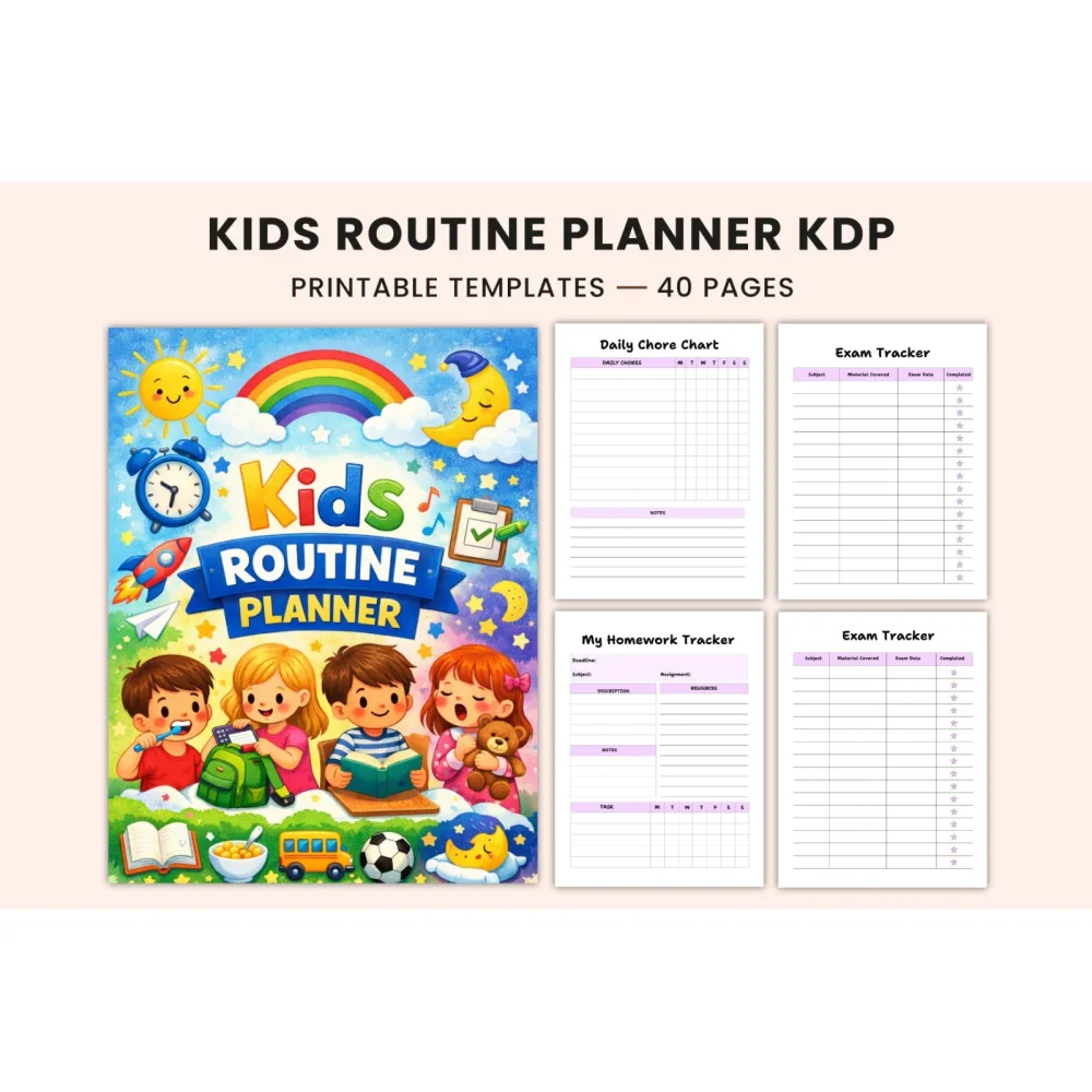 Kids Routine Planner
