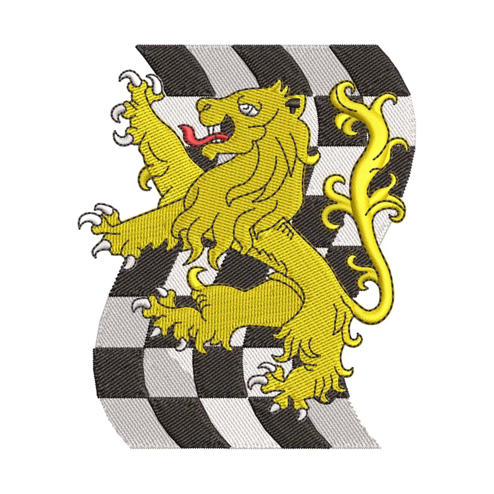Racer Creature Embroidery Design