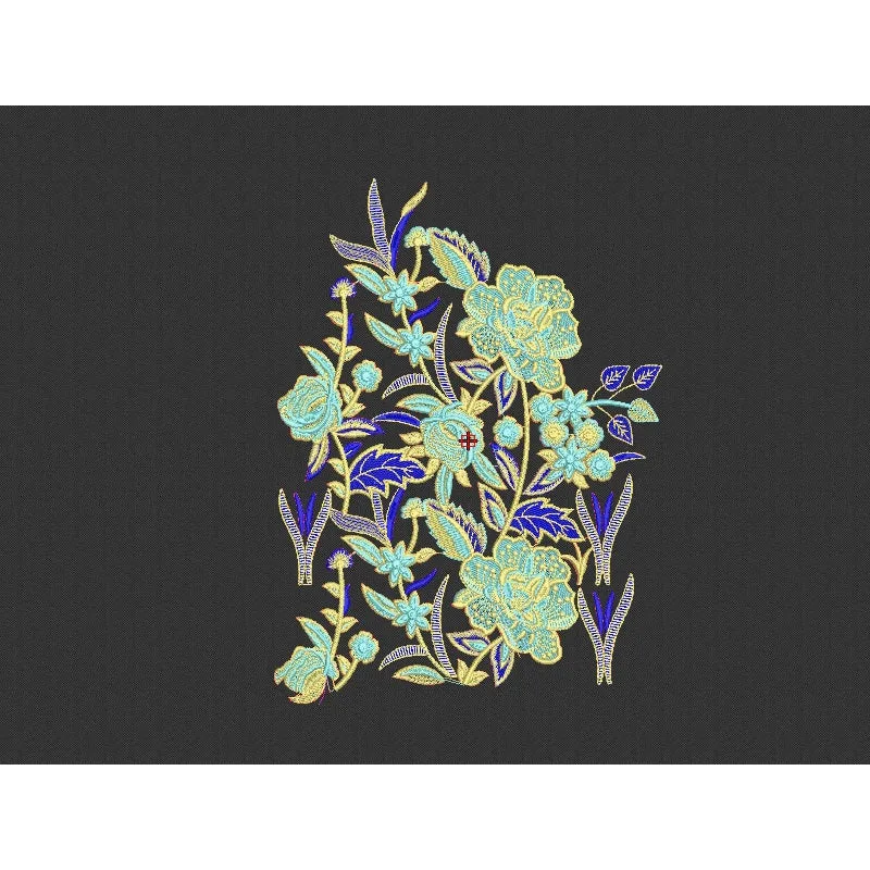 Flower Embroidery Design
