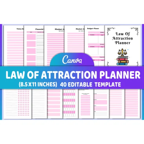 Law of Attraction Planner