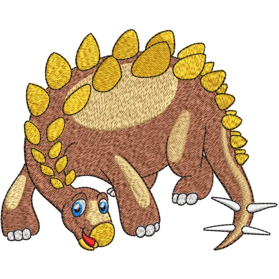 Dinosaur Embroidery Design