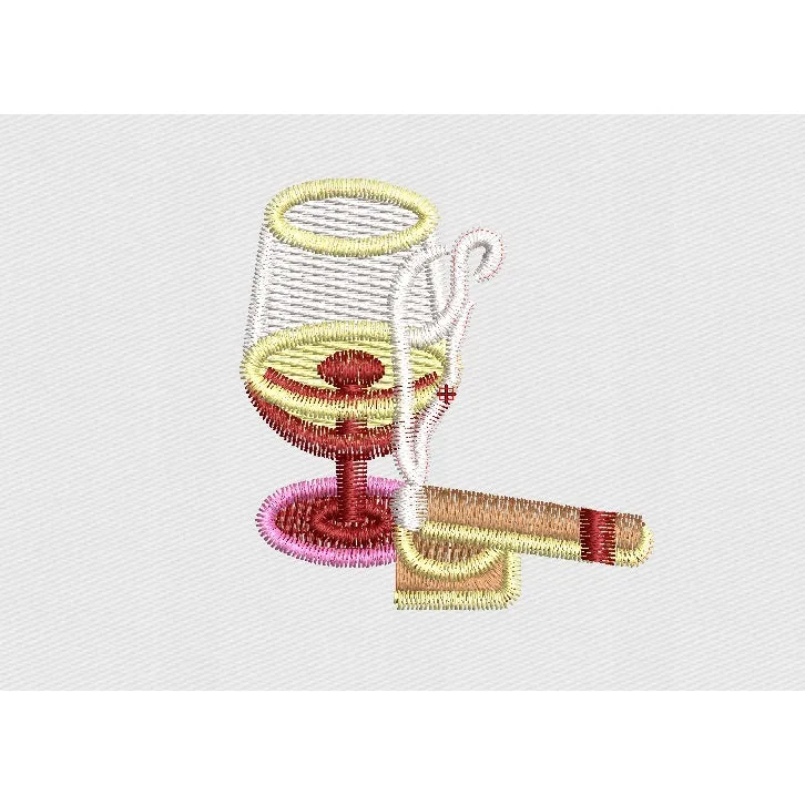 Bands Embroidery Design